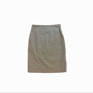 Moshino Cheap And Chic Plaid Pencil Skirt
